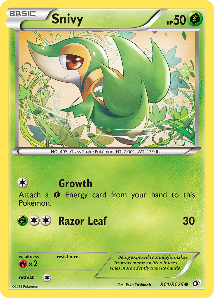Snivy RC1/113 Common | Legendary Treasures | Pokemon Card