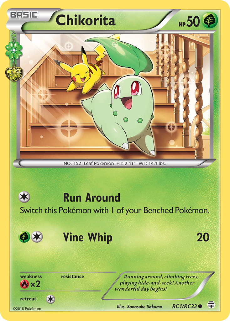 Chikorita RC1/83 Common | Generations | Pokemon Card