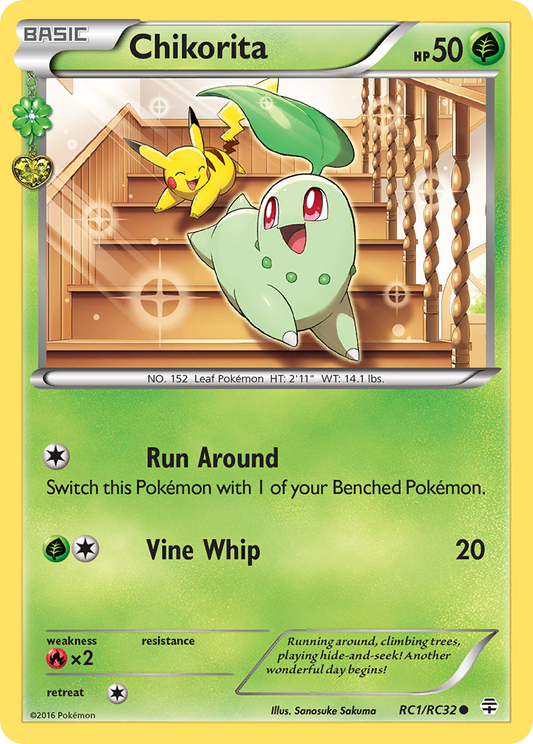 Chikorita RC1/83 Common | Generations | Pokemon Card