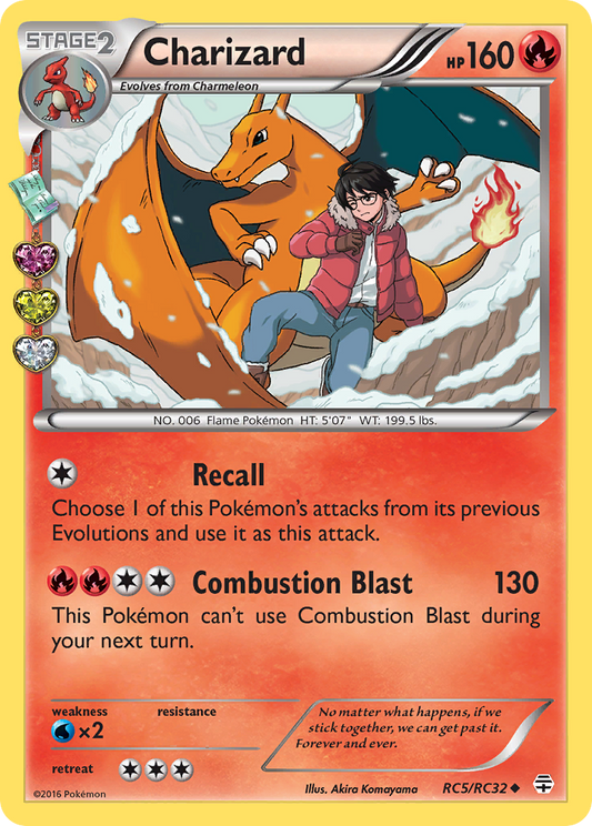 Charizard RC5/83 Uncommon | Generations | Pokemon Card