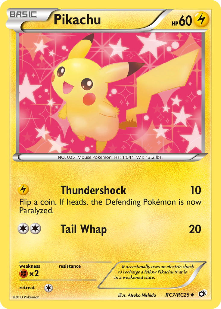 Pikachu RC7/113 Uncommon | Legendary Treasures | Pokemon Card