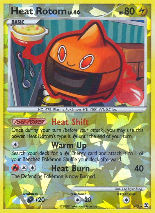 Heat Rotom RT3/111 Rare | Rising Rivals | Pokemon Card