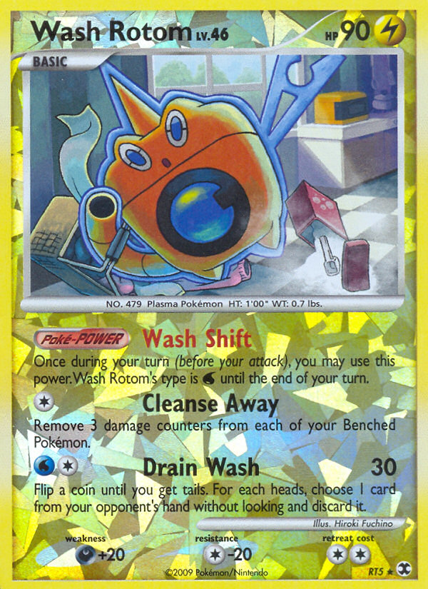 Wash Rotom RT5/111 Rare | Rising Rivals | Pokemon Card