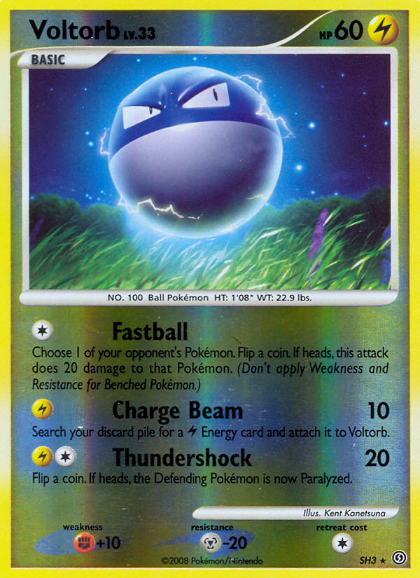 Voltorb SH3/100 Rare | Stormfront | Pokemon Card