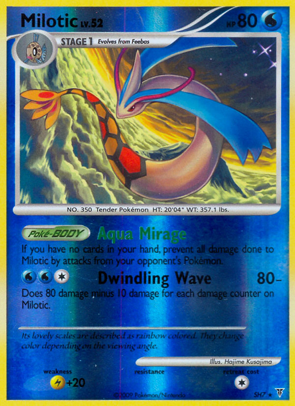 Milotic SH7/147 Rare | Supreme Victors | Pokemon Card