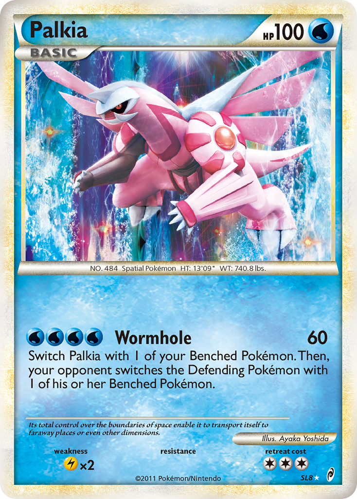 Palkia SL8/95 Rare Holo | Call of Legends | Pokemon Card