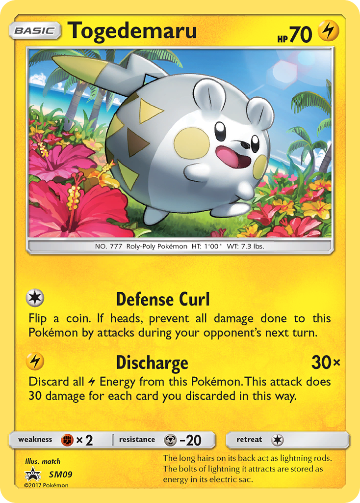 Togedemaru SM09/248 Promo | SM Black Star Promos | Pokemon Card