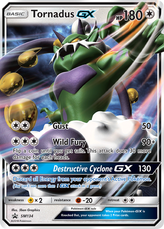 Tornadus-GX SM134/248 Promo | SM Black Star Promos | Pokemon Card
