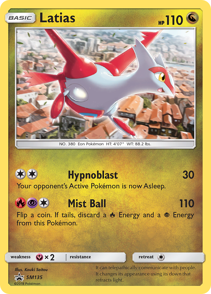 Latias SM135/248 Promo | SM Black Star Promos | Pokemon Card
