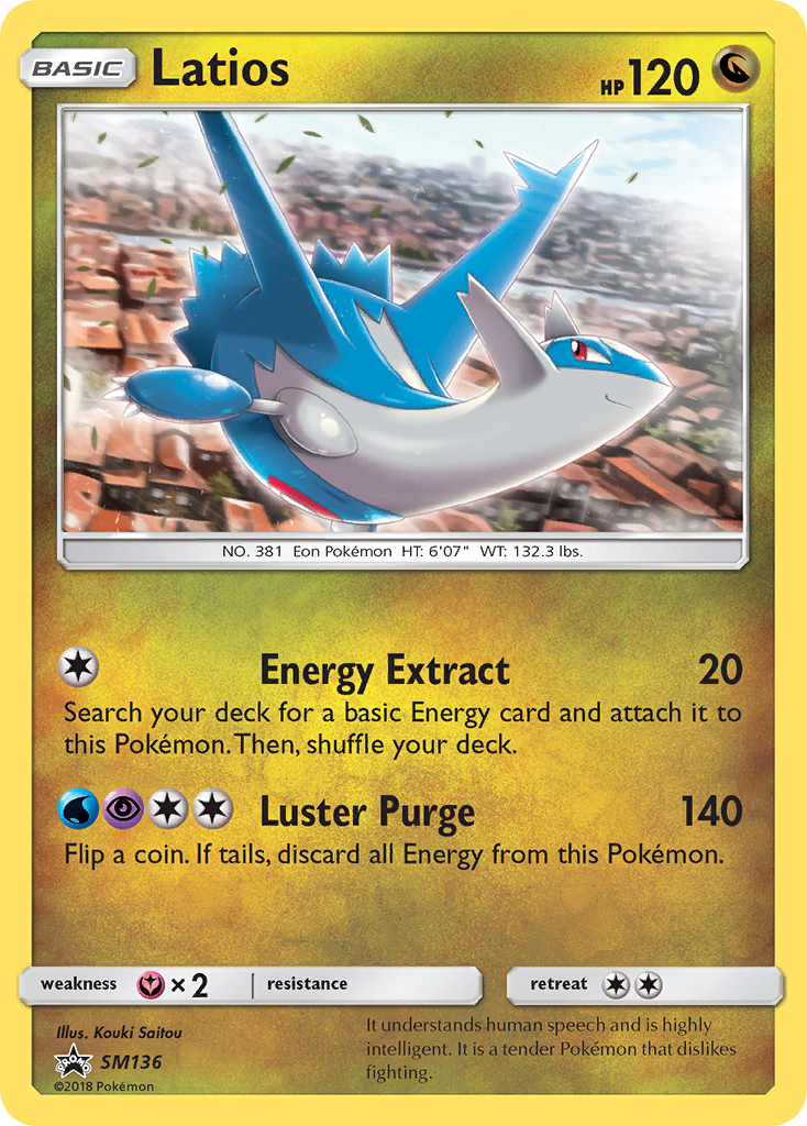 Latios SM136/248 Promo | SM Black Star Promos | Pokemon Card