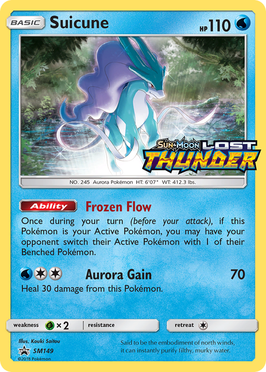 Suicune SM149/248 Promo | SM Black Star Promos | Pokemon Card