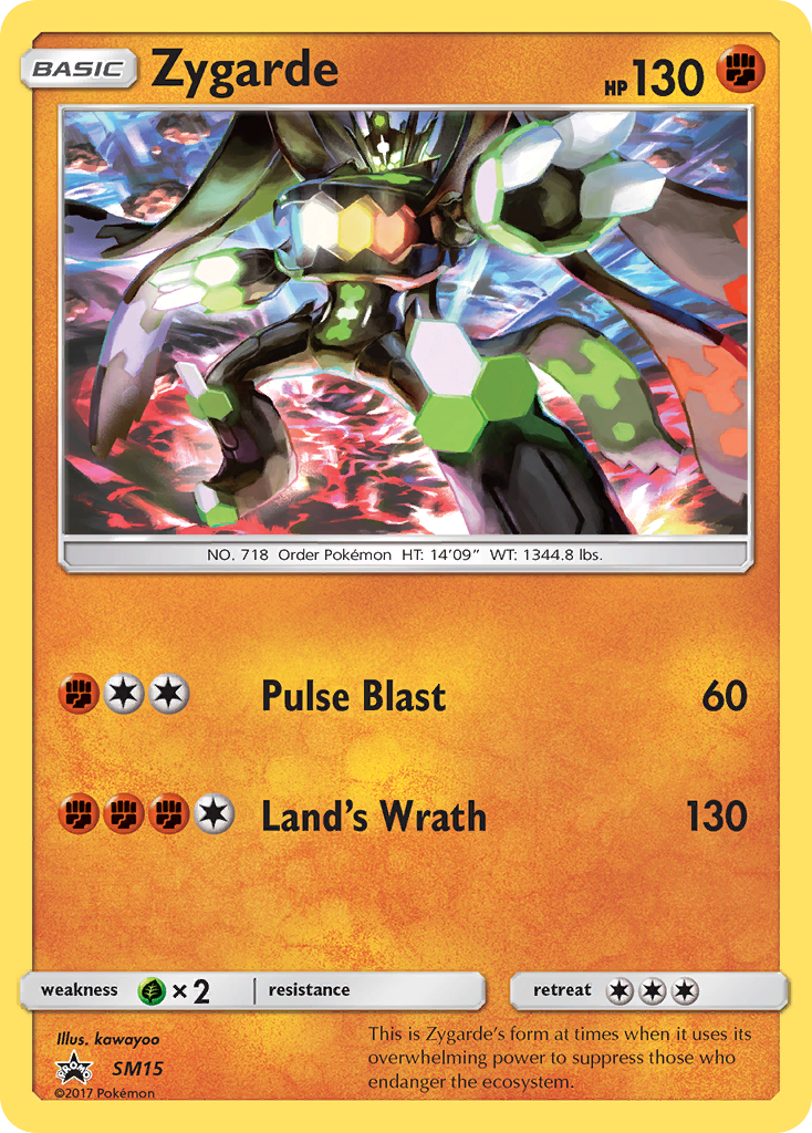 Zygarde SM15/248 Promo | SM Black Star Promos | Pokemon Card