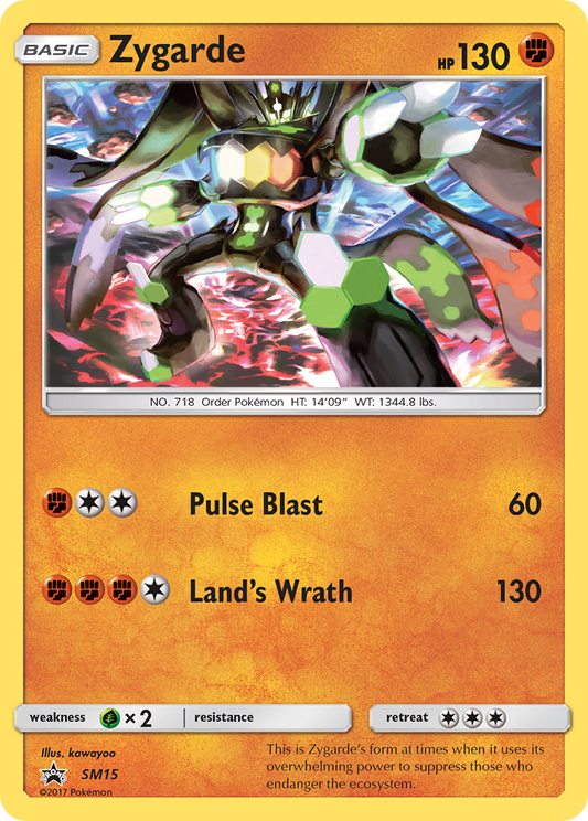 Zygarde SM15/248 Promo | SM Black Star Promos | Pokemon Card