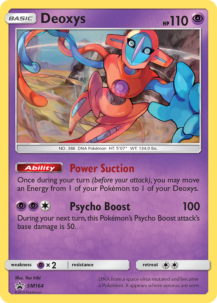 Deoxys SM164/248 Promo | SM Black Star Promos | Pokemon Card
