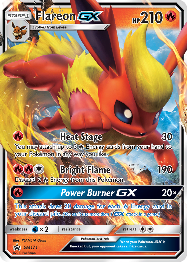 Flareon-GX SM171/248 Promo | SM Black Star Promos | Pokemon Card