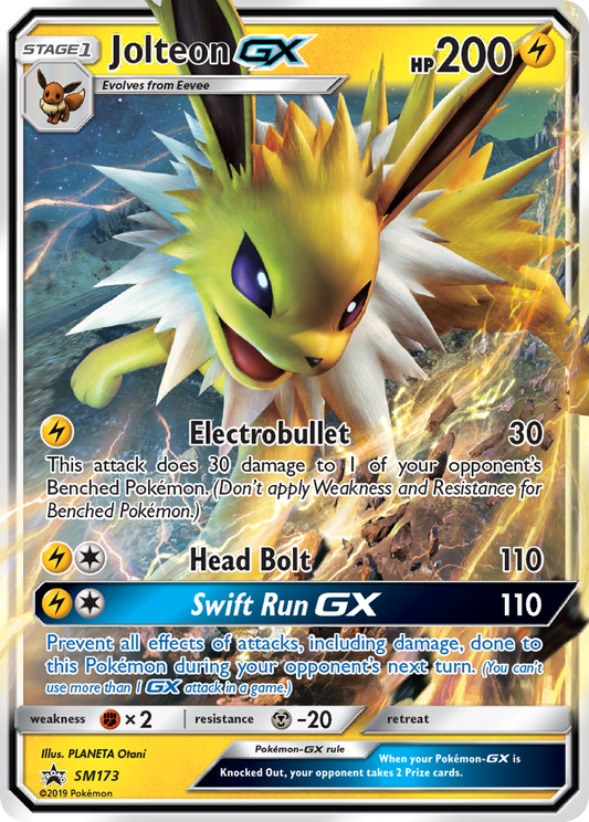 Jolteon-GX SM173/248 Promo | SM Black Star Promos | Pokemon Card