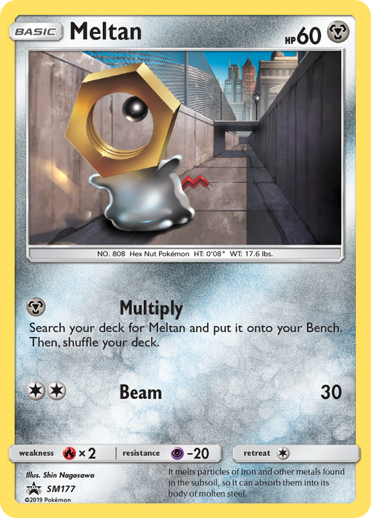 Meltan SM177/248 Promo | SM Black Star Promos | Pokemon Card