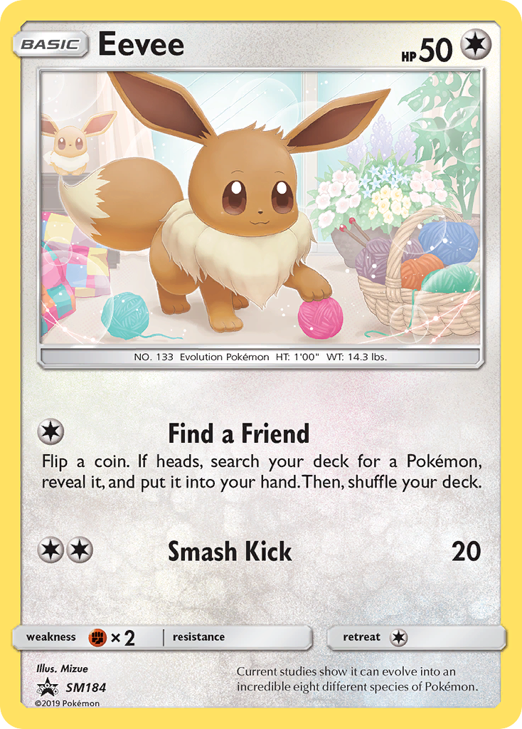 Eevee SM184/248 Promo | SM Black Star Promos | Pokemon Card