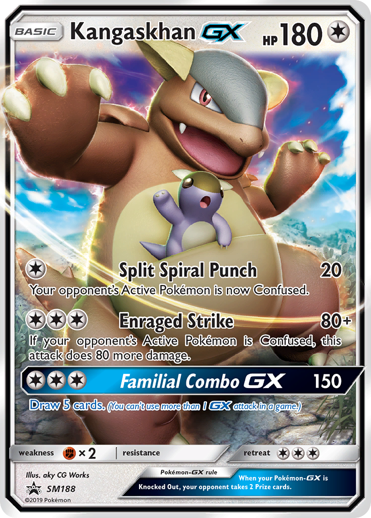 Kangaskhan-GX SM188/248 Promo | SM Black Star Promos | Pokemon Card