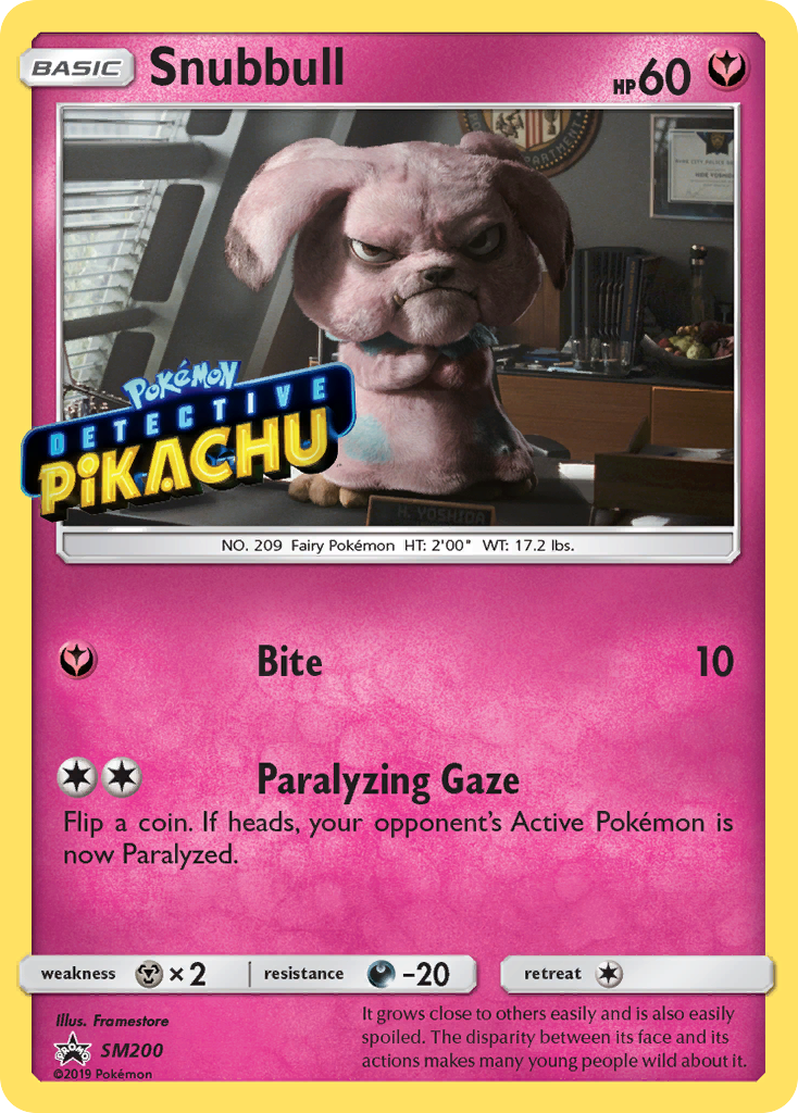 Snubbull SM200/248 Promo | SM Black Star Promos | Pokemon Card