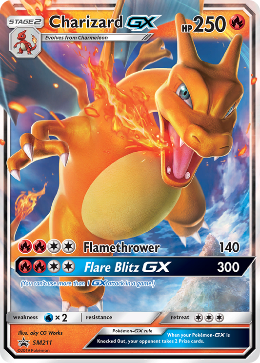 Charizard-GX SM211/248 Promo | SM Black Star Promos | Pokemon Card