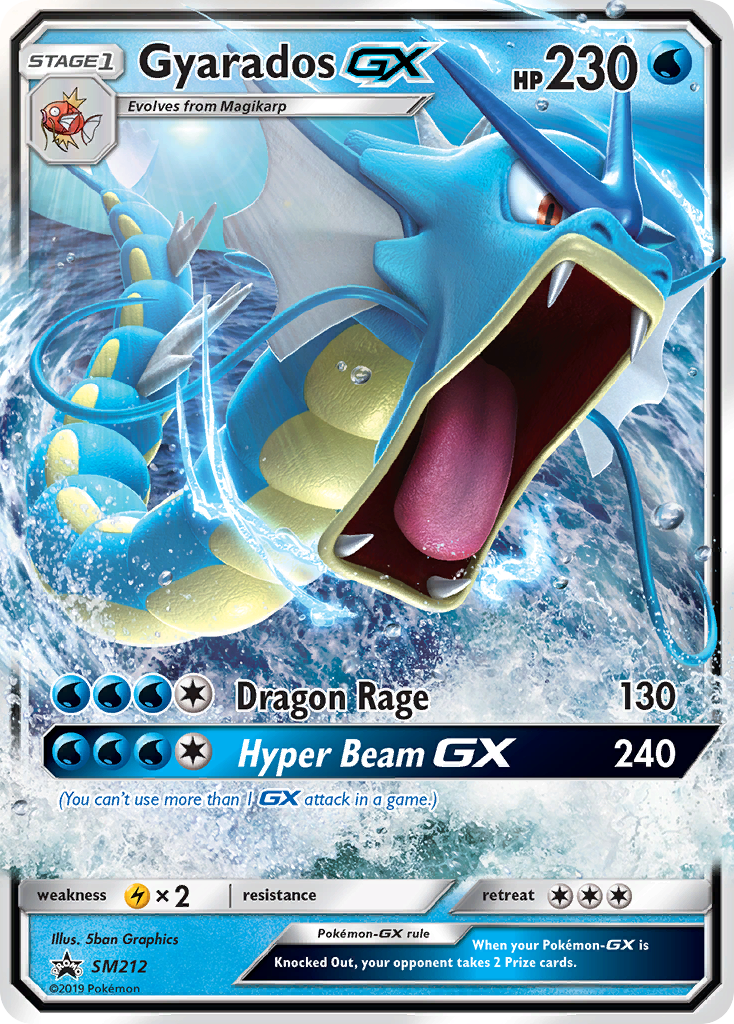 Gyarados-GX SM212 Promo | SM Black Star Promos | Pokemon Card