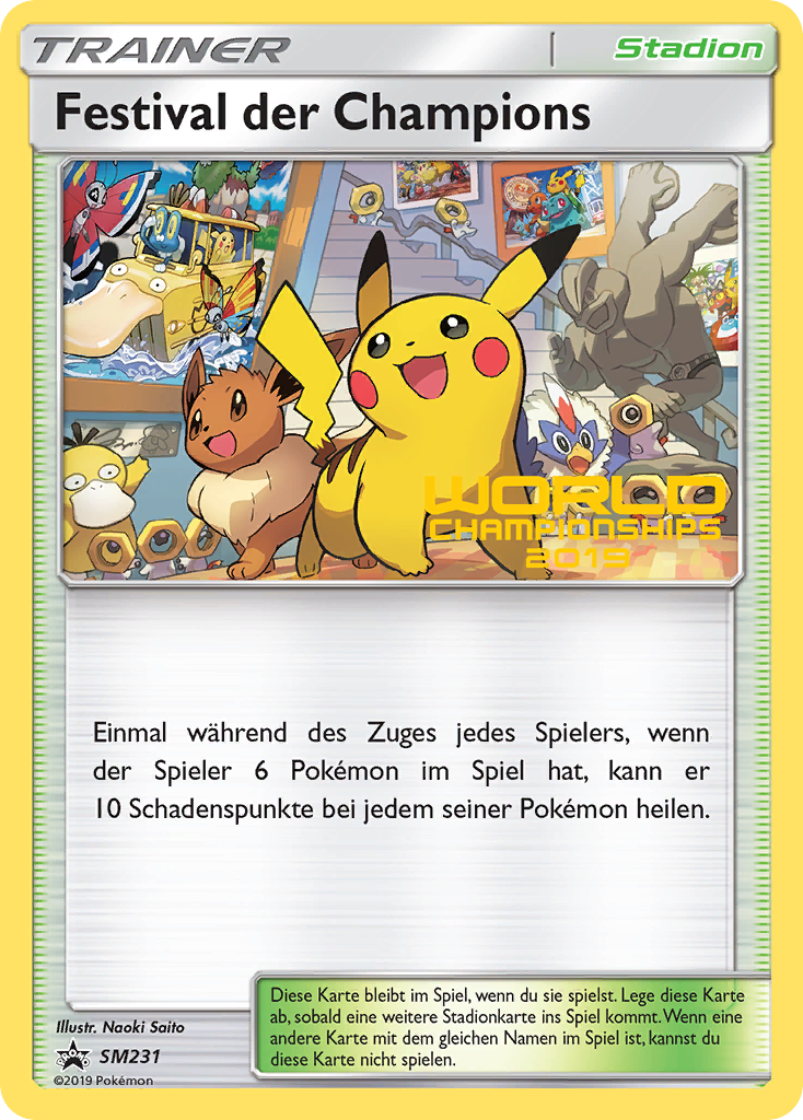 Champions Festival SM231/248 Promo | SM Black Star Promos | Pokemon Card