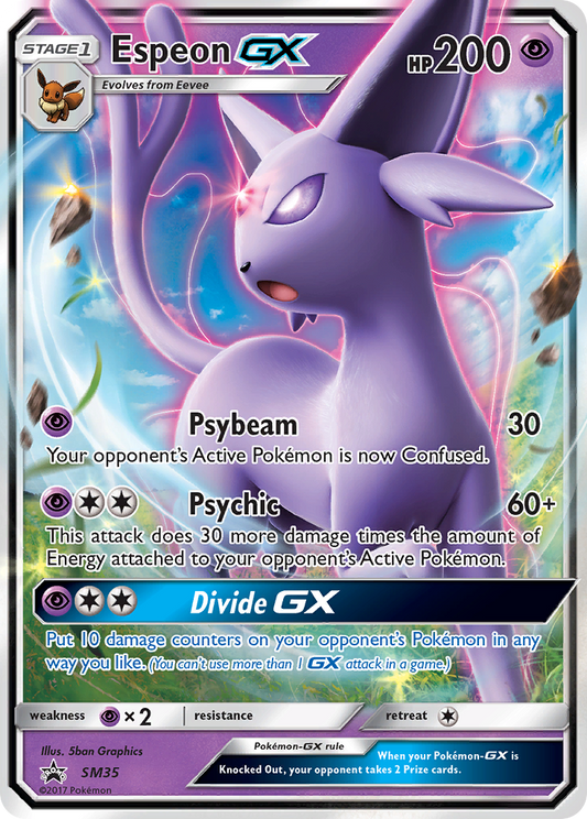 Espeon-GX SM35/248 Promo | SM Black Star Promos | Pokemon Card