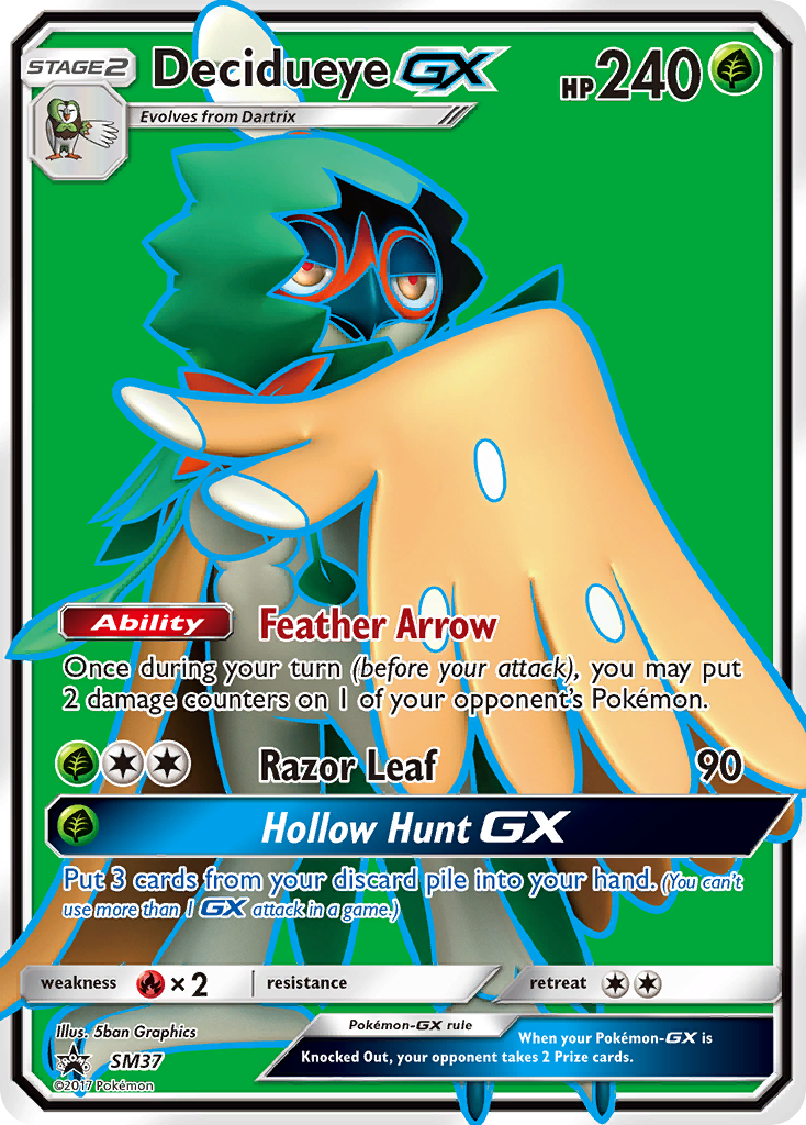 Decidueye-GX SM37/248 Promo | SM Black Star Promos | Pokemon Card