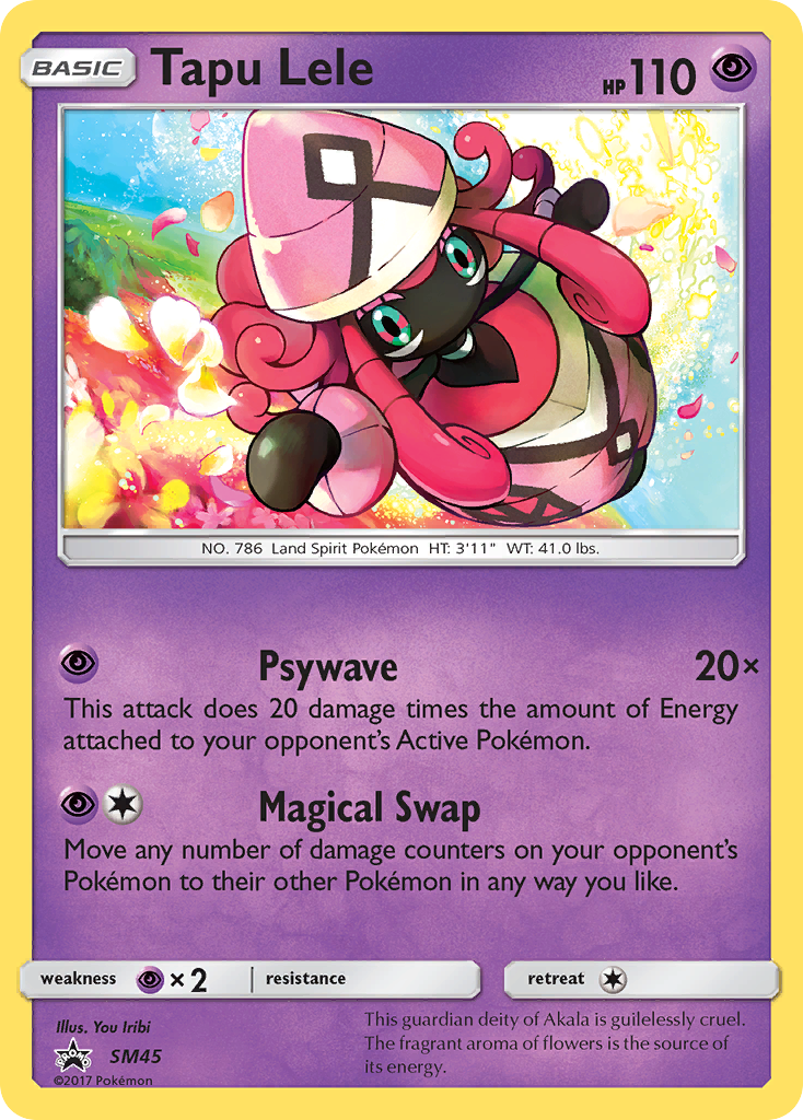 Tapu Lele SM45/248 Promo | SM Black Star Promos | Pokemon Card