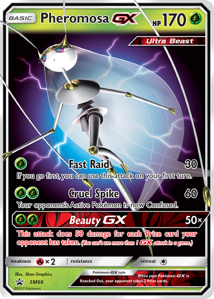 Pheromosa-GX SM66/248 Promo | SM Black Star Promos | Pokemon Card