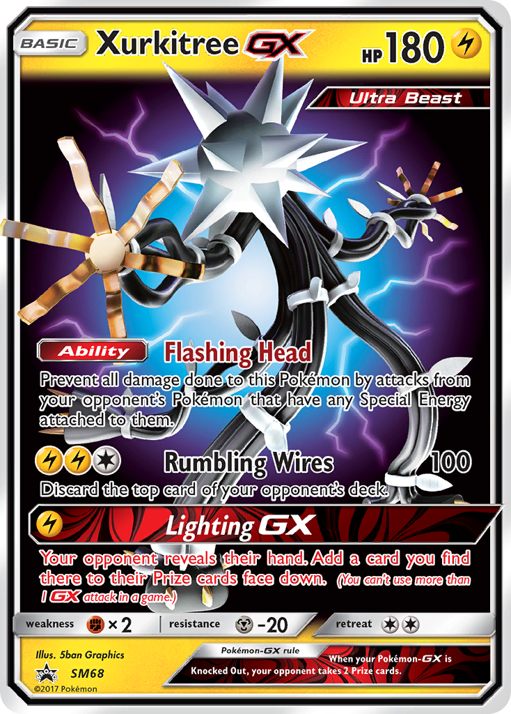 Xurkitree-GX SM68/248 Promo | SM Black Star Promos | Pokemon Card