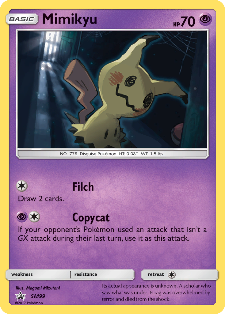 Mimikyu SM99/248 Promo | SM Black Star Promos | Pokemon Card