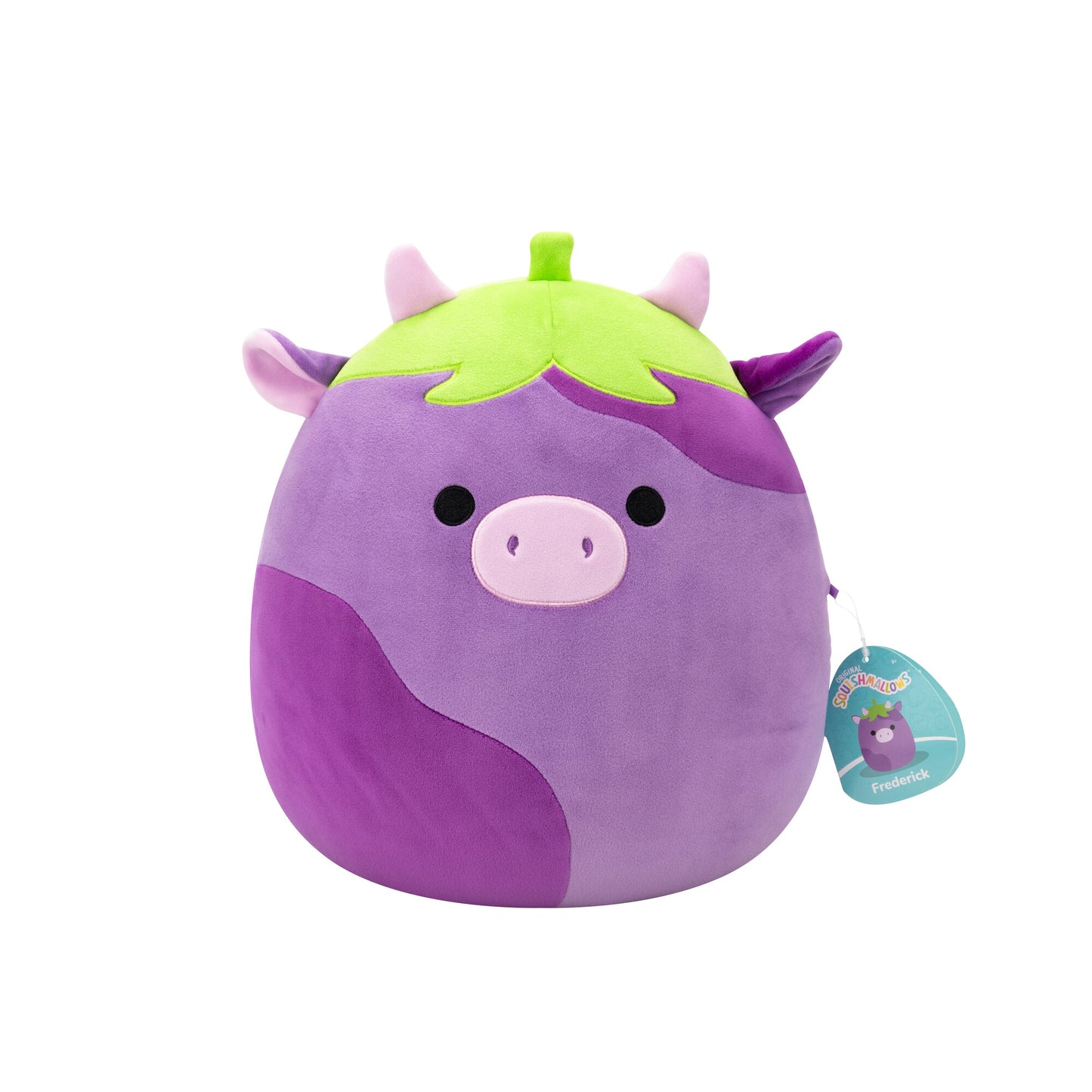 Frederick the Eggplant Cow ~ Food Fusion ~ 12" Squishmallow Plush