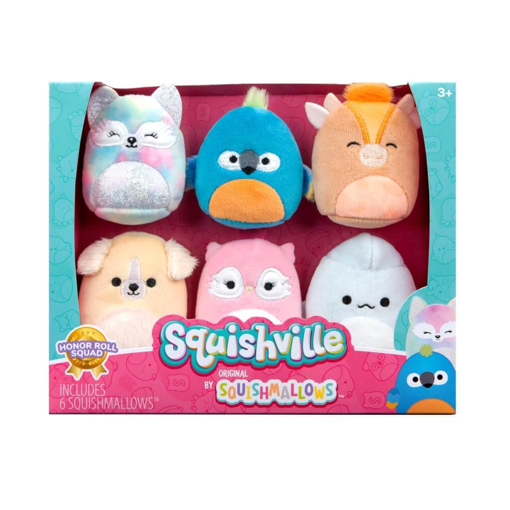 Honor Roll Squad ~ 6 Pack 2" Squishville Plush ~ Pre-Order ~ LIMIT ONE PER CUSTOMER
