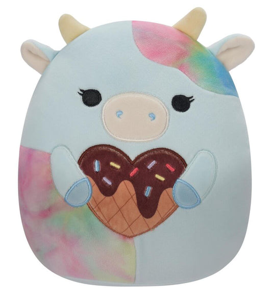 Cow with Waffle Cone ~ 7.5" 2024 Valentines Day Squishmallow Plush ~ Limit ONE Per Customer ~ PRE-ORDER