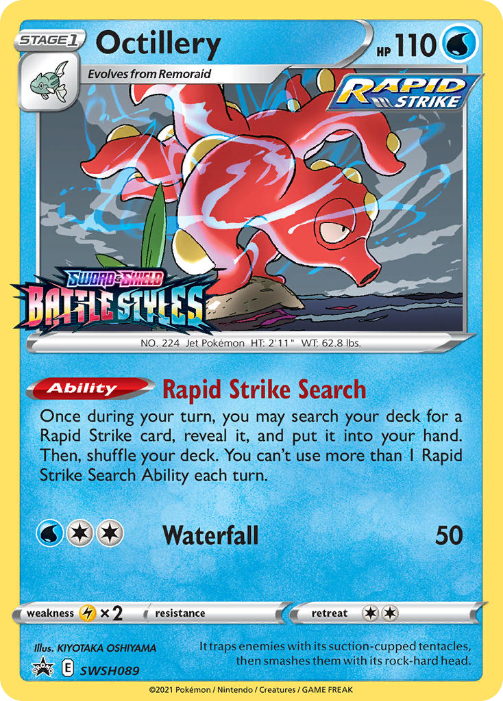 Octillery SWSH089/307 Promo | SWSH Black Star Promos | Pokemon Card
