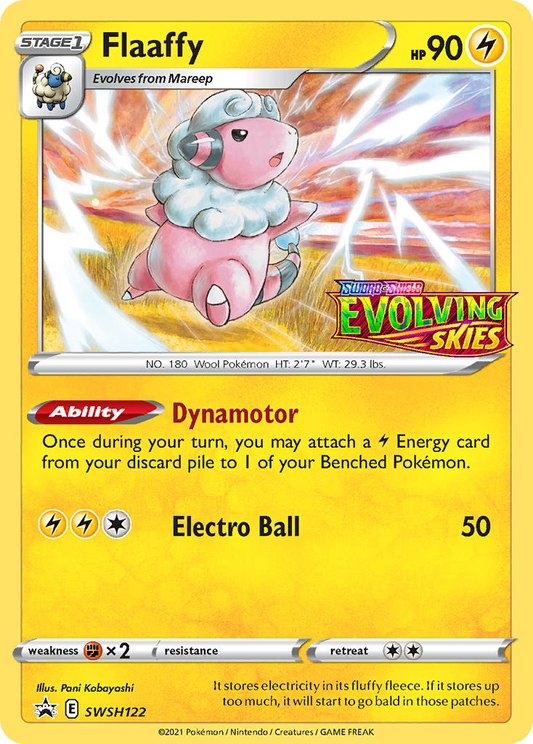 Flaaffy SWSH122/307 Promo | SWSH Black Star Promos | Pokemon Card