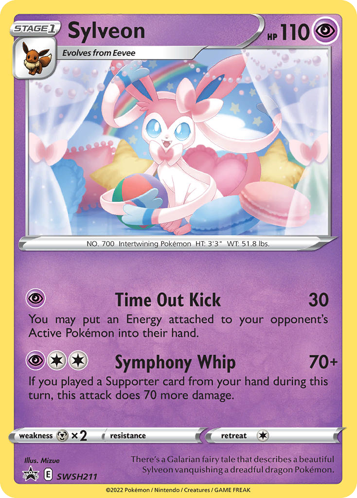 Sylveon SWSH211/307 Promo | SWSH Black Star Promos | Pokemon Card