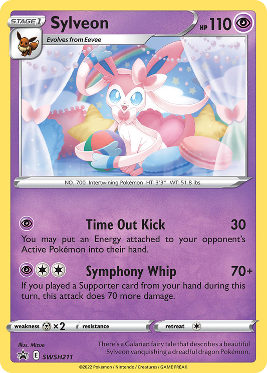 Sylveon SWSH211/307 Promo | SWSH Black Star Promos | Pokemon Card