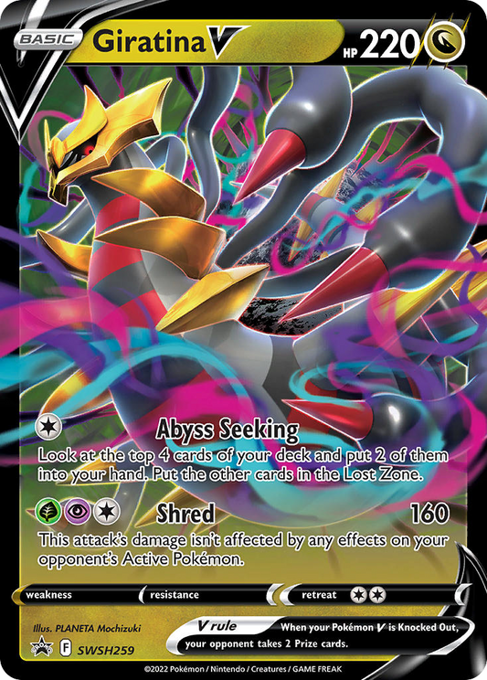 Giratina V SWSH259/307 Promo | SWSH Black Star Promos | Pokemon Card