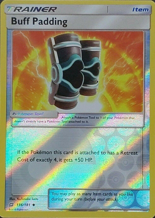 Buff Padding 136/181 Reverse Holo | Team Up | Pokemon Card