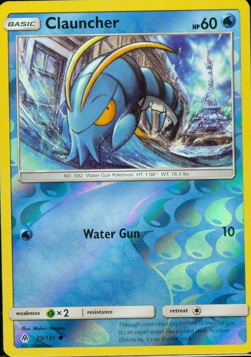 Clauncher 25/131 Reverse Holo | Forbidden Light | Pokemon Card