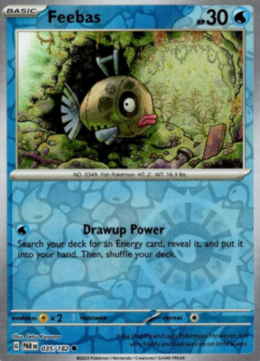 Cynthia's Feebas 52/182 Reverse Holo | Destined Rivals | Pokemon Card