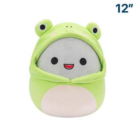 Gordon the Shark in Frog Costume ~ 12" 2024 Easter Squishmallow Plush