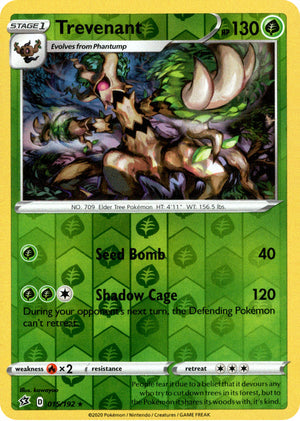 Tranquill 144/192 Reverse Holo | Rebel Clash | Pokemon Card