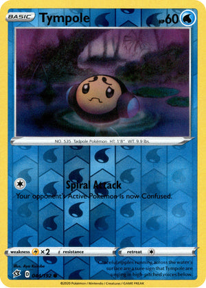 Tympole 44/192 Reverse Holo | Rebel Clash | Pokemon Card