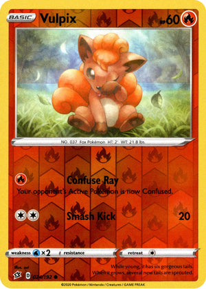 Vulpix 24/192 Reverse Holo | Rebel Clash | Pokemon Card