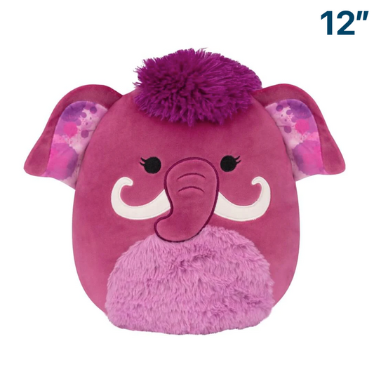 Magdelena the Magenta Mammoth ~ 12" Wave 17 A Squishmallow Plush ~ In Stock!