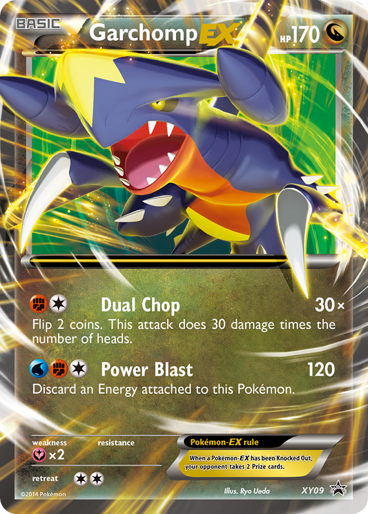 Garchomp-EX XY09/211 Promo | XY Black Star Promos | Pokemon Card
